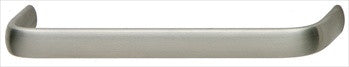 Hafele 116.11.644: 128mm cc Architectural Flat Bar Cabinet Pull - Matte Stainless Steel