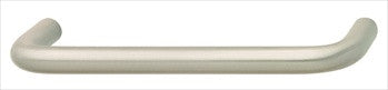 Hafele 116.07.024: 96mm cc Contemporary Wire Cabinet Pull - Brushed Nickel