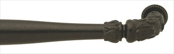 Hafele 125.87.334: 96mm cc Artisan D-Handle Cabinet Pull - Oil Rubbed Bronze