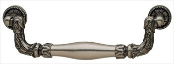 Hafele 125.87.952: 128mm cc Artisan D-Handle Cabinet Pull - Pewter