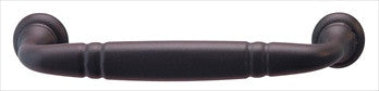 Hafele 121.46.350: 96mm cc Classic D-Handle Cabinet Pull - Dark Oil Rubbed Bronze