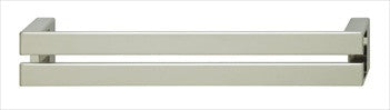 Hafele 107.96.233: 160mm cc Coastal Flat Bar Cabinet Pull - Polished Chrome