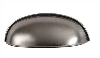 Hafele 105.61.600: 80mm cc Luna Cabinet Pull - Matte Nickel