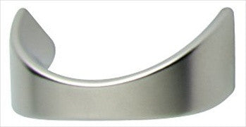 Hafele 105.26.600: 32mm cc Mid Century Modern Bow Cabinet Pull - Matte Nickel