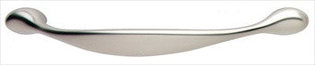 Hafele 104.33.600: 128mm cc Wisp Cabinet Pull - Matte Nickel