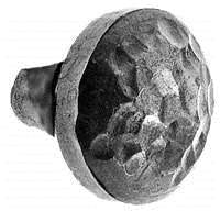 Acorn IKBBP: 1-1/4" Round Cabinet Knob - Forged Iron