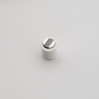 Sugatsune IS-4/WHT: 14mm Round Magnetic Catch - White