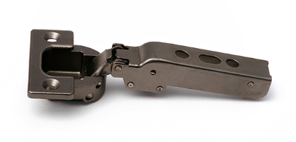 Sugatsune J95-C24/25T-BN: 25mm Overlay Heavy Duty Concealed Hinge - Black Nickel