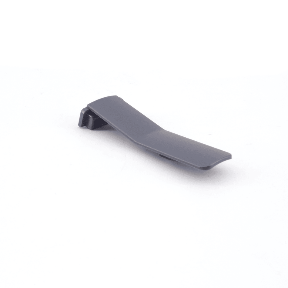 Sugatsune J95SC-16GR: Safety Cover for 16mm Overlay J95 Series Hinges in Grey finish.