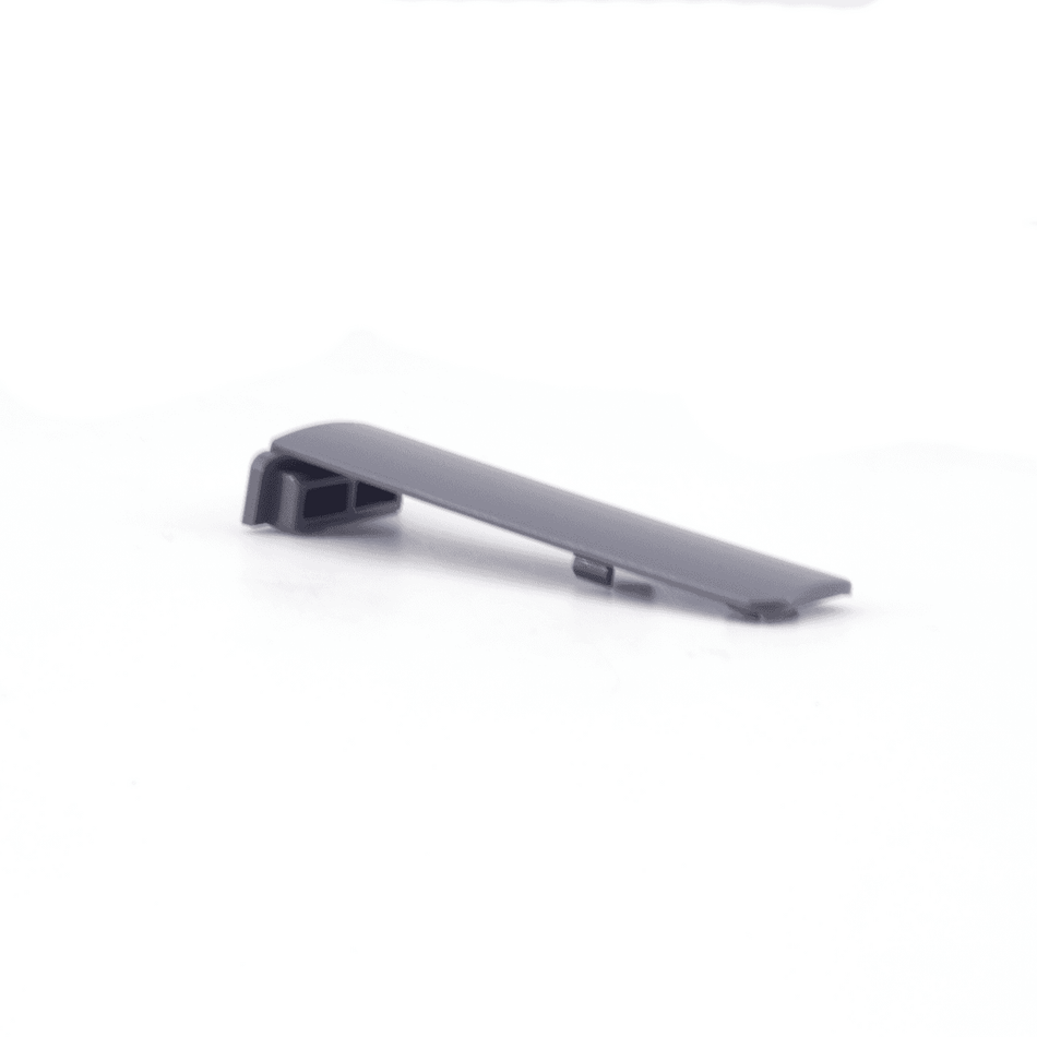 Sugatsune J95SC-25GR: Safety Cover for 25mm Overlay J95 Series Hinges in Grey finish.