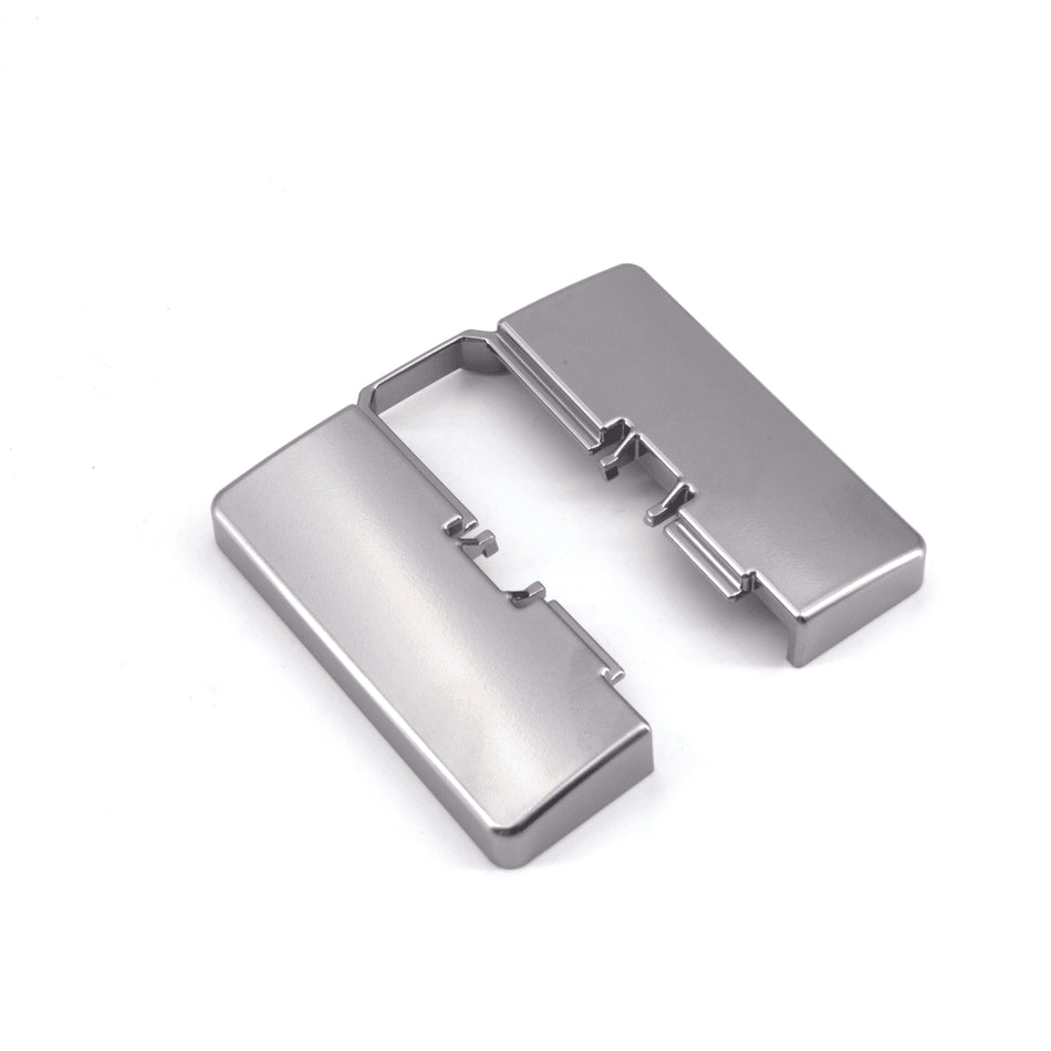 Sugatsune J95ZC-BC: Mounting Plate Cover for J95 Series Hinges in Black Chrome finish.