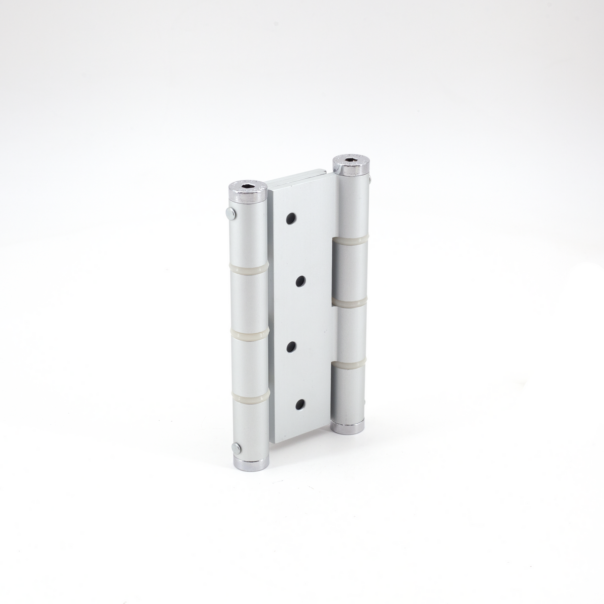 Sugatsune JDAW-120-35A: 4-3/4" Double Action Spring Hinge - Anodized Aluminum