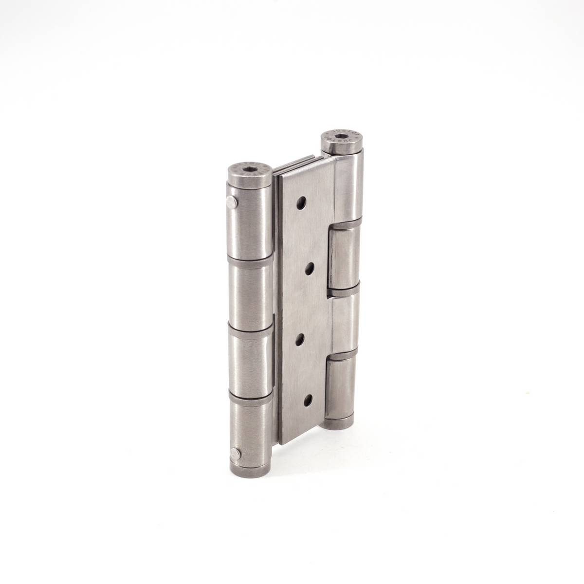 Sugatsune JDA-120-36S: 5-1/4" Double Action Spring Hinge - Satin Stainless Steel