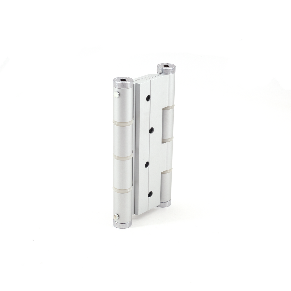 Sugatsune JDA-120-40A: 5-1/4" Double Action Spring Hinge - Anodized Aluminum