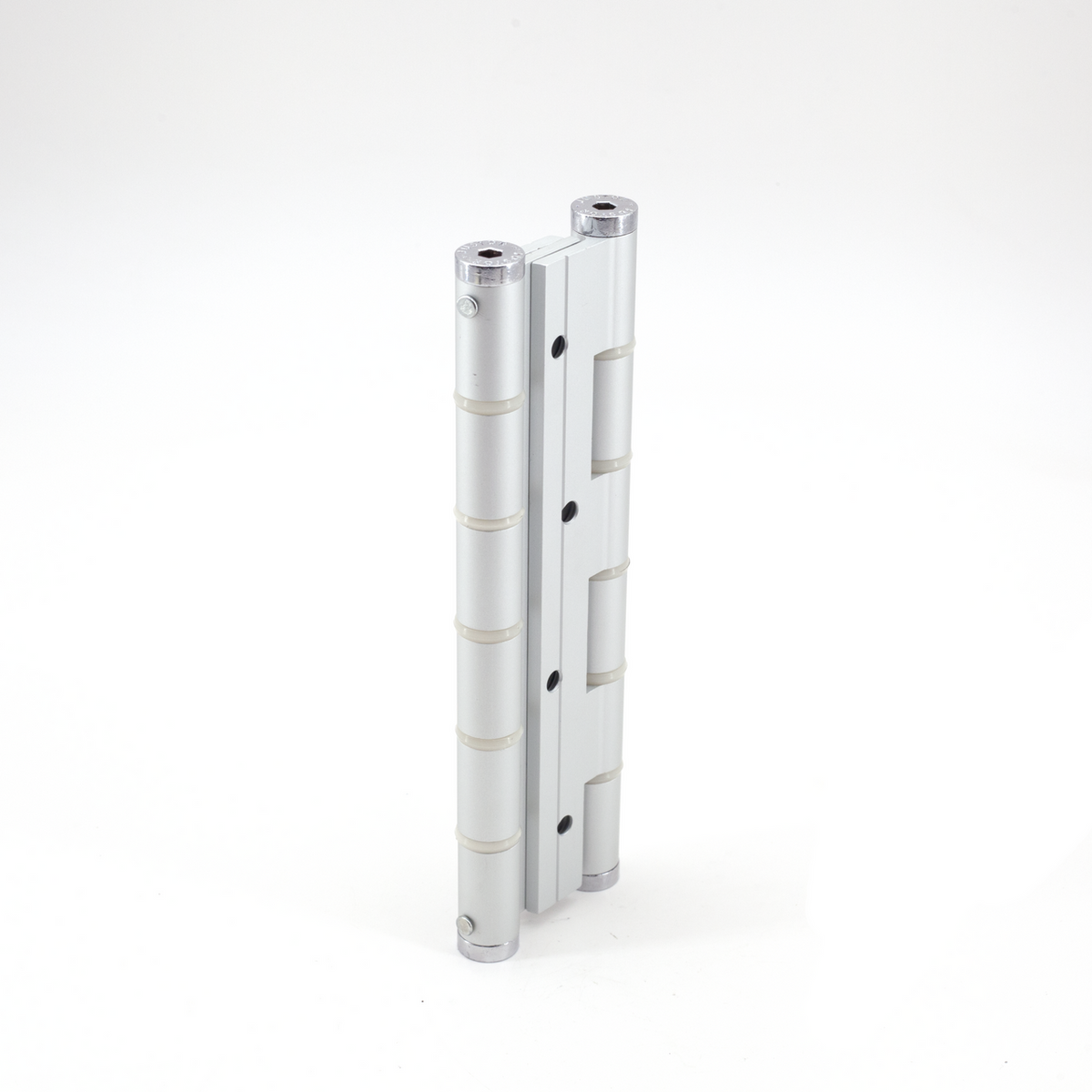 Sugatsune JDA-180-30A: 4" Double Action Spring Hinge - Anodized Aluminum