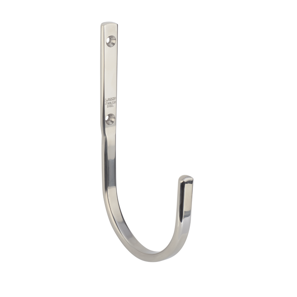 Sugatsune JF-110: 200mm Utility Wall Hook - Mirror Stainless Steel