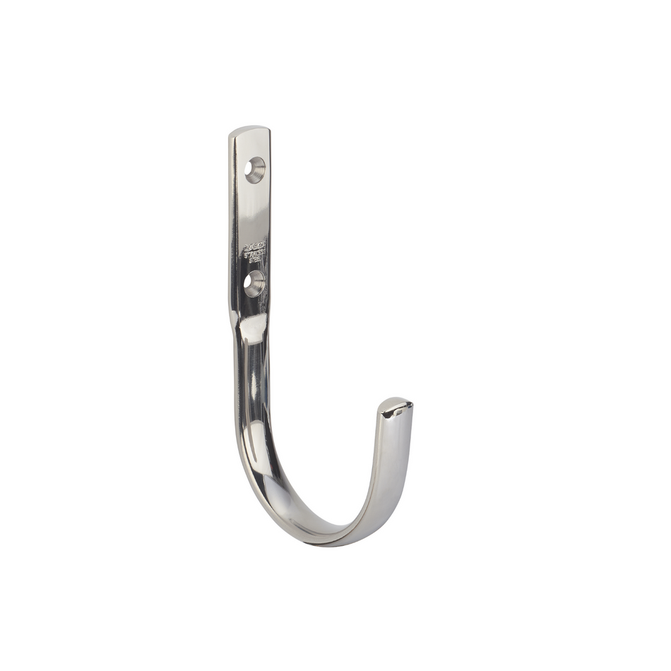 Sugatsune JF-70: 120mm Utility Wall Hook - Mirror Stainless Steel