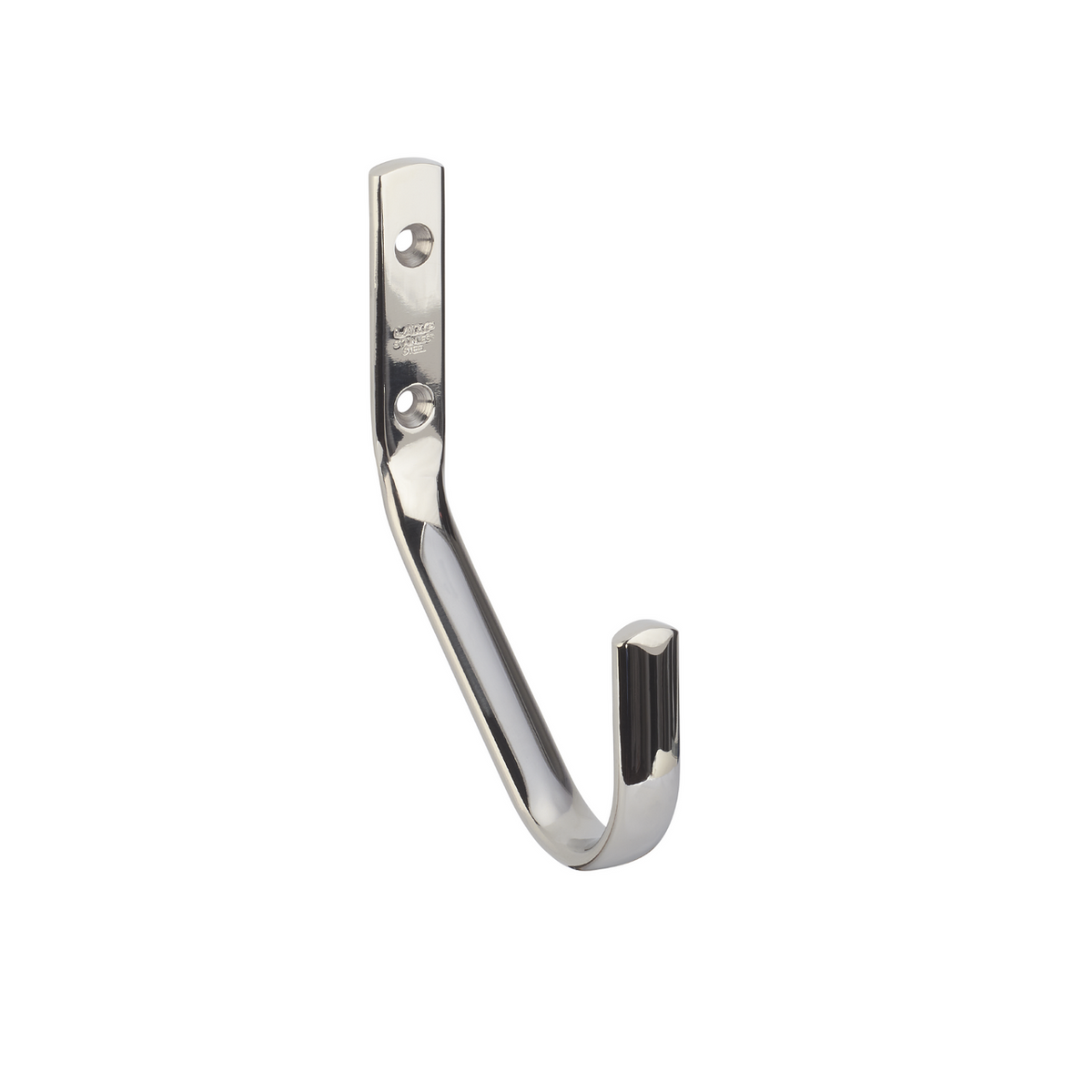 Sugatsune JF-80: 115mm Angled Utility Wall Hook - Mirror Stainless Steel