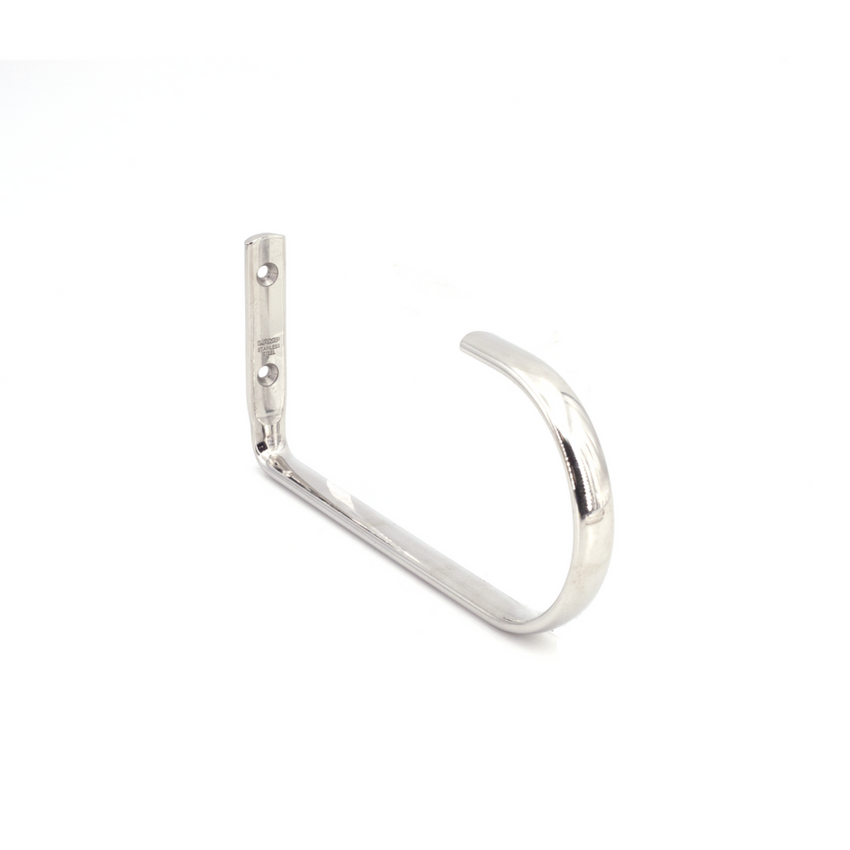 Sugatsune JFT-180: 180mm Undermount Utility Hook - Mirror Stainless Steel