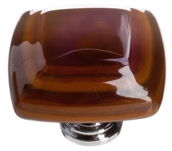 Sietto K-102: 1-1/4" Stratum Cabinet Knob - Woodland & Umber