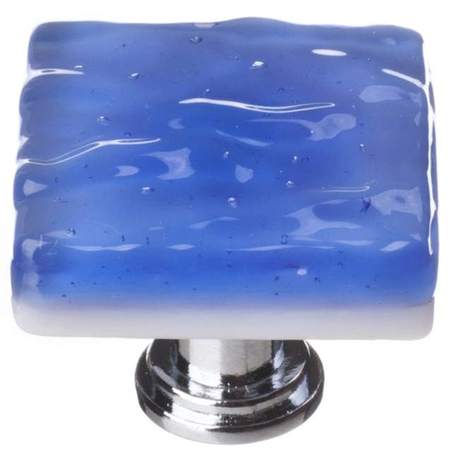 Sietto K-219: 1-1/4" Glacier Cabinet Knob - Sky Blue