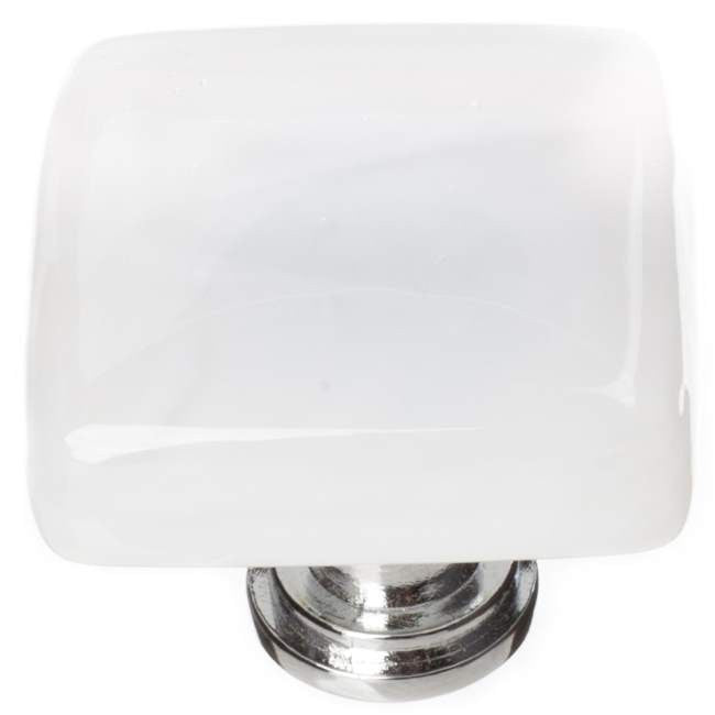 Sietto K-400: 1-1/4" Cirrus Cabinet Knob - White