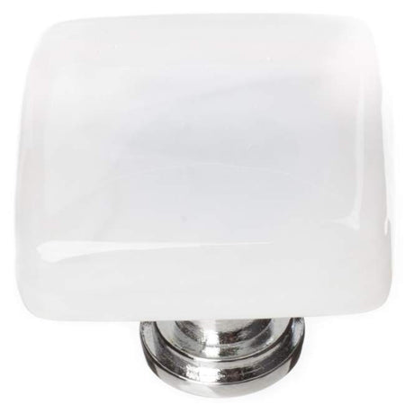 Sietto K-400: 1-1/4" Cirrus Cabinet Knob - White