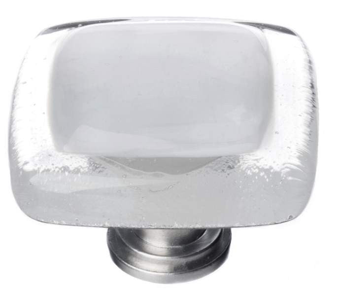 Sietto K-710: 1-1/4" Reflective Cabinet Knob - Blue-Grey