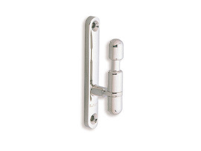 Sugatsune KB-F-75: 75mm Curtain Tie Back Hook - Polished Stainless Steel