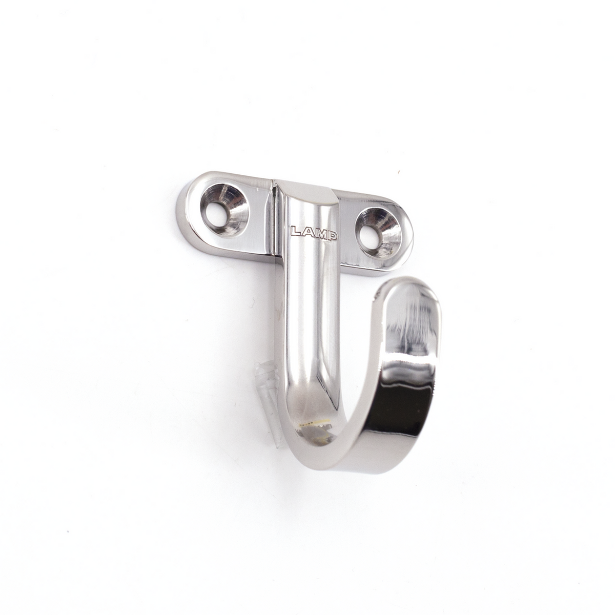 Sugatsune KB-H-40: 50mm Horizontal Mount Single Wall Hook - Mirror Stainless Steel