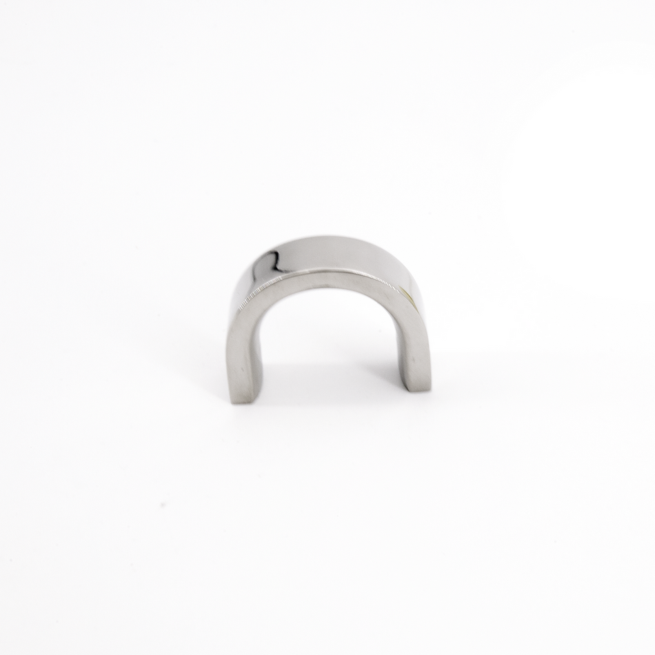 Sugatsune KB-30/M: 25mm cc D-Handle Cabinet Pull - Mirror Stainless Steel