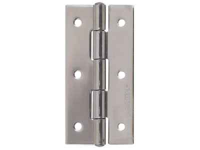Sugatsune KHA-50C: 50mm Narrow Butt Hinge - Polished Stainless Steel
