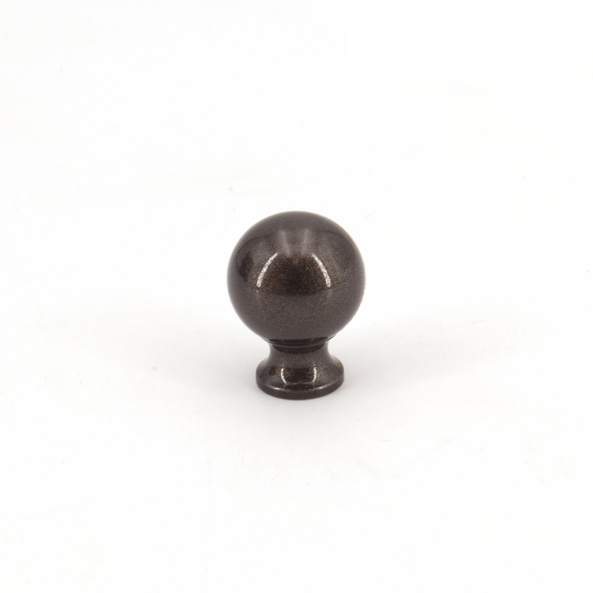 Sugatsune KK-B20SBR: 20mm Spherical Cabinet Knob - Brown
