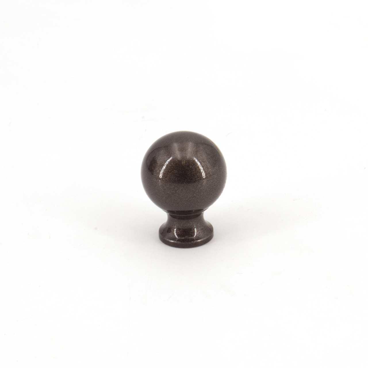 Sugatsune KK-B20SBR: 20mm Spherical Cabinet Knob - Brown