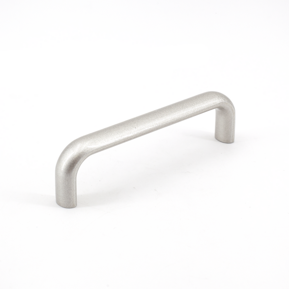 Sugatsune KK-H110SNI: 100mm cc Oval Bar Cabinet Pull - Nickel