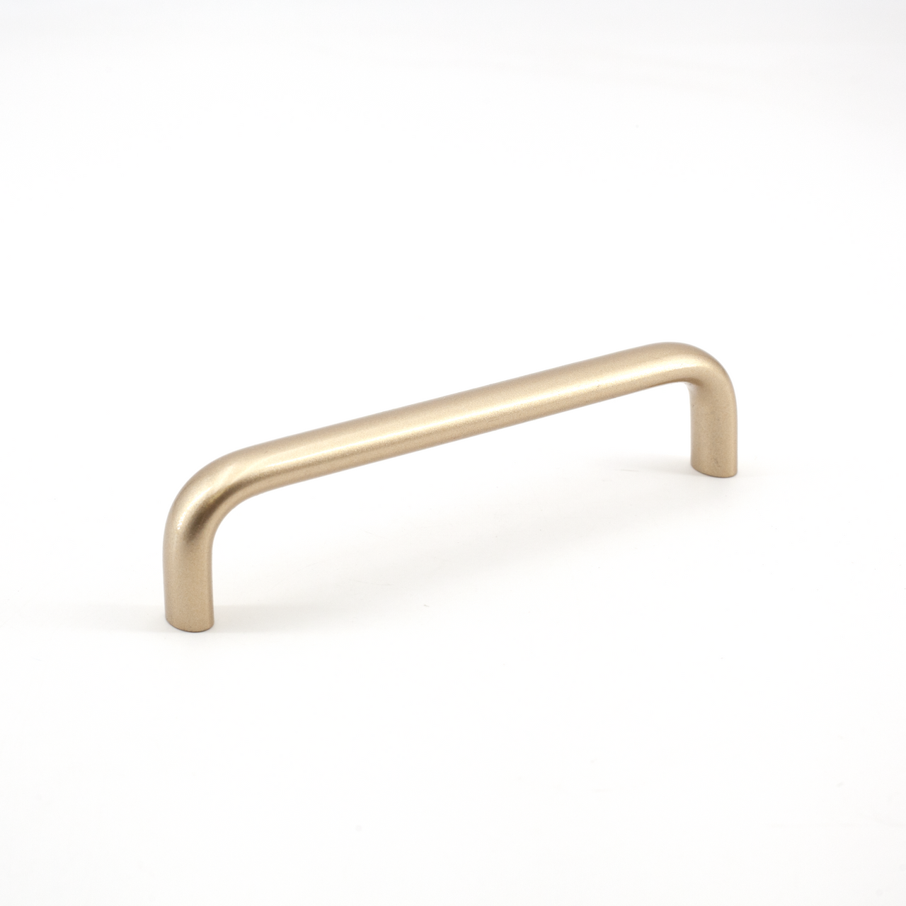 Sugatsune KK-H130SSG: 120mm cc Oval Bar Cabinet Pull - Satin Gold