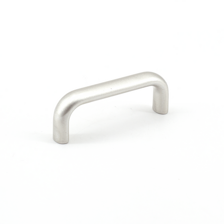 Sugatsune KK-H80SNI: 70mm cc Oval Bar Cabinet Pull - Nickel