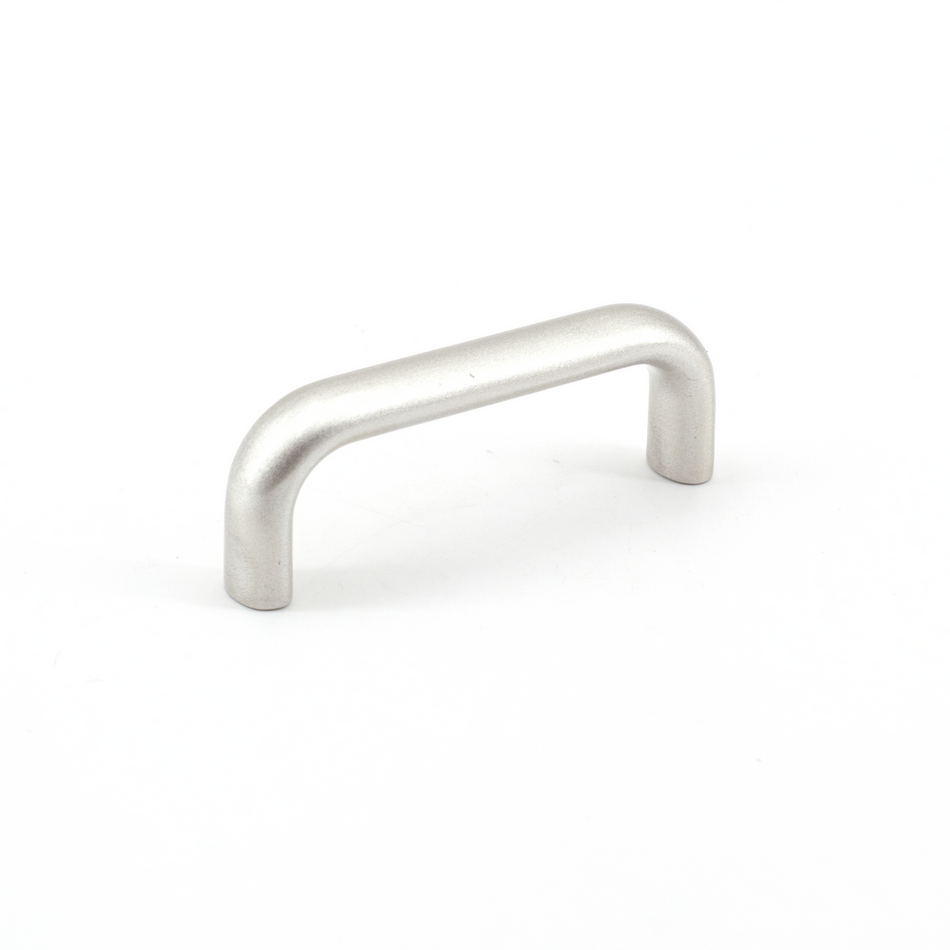 Sugatsune KK-H80SNI: 70mm cc Oval Bar Cabinet Pull - Nickel