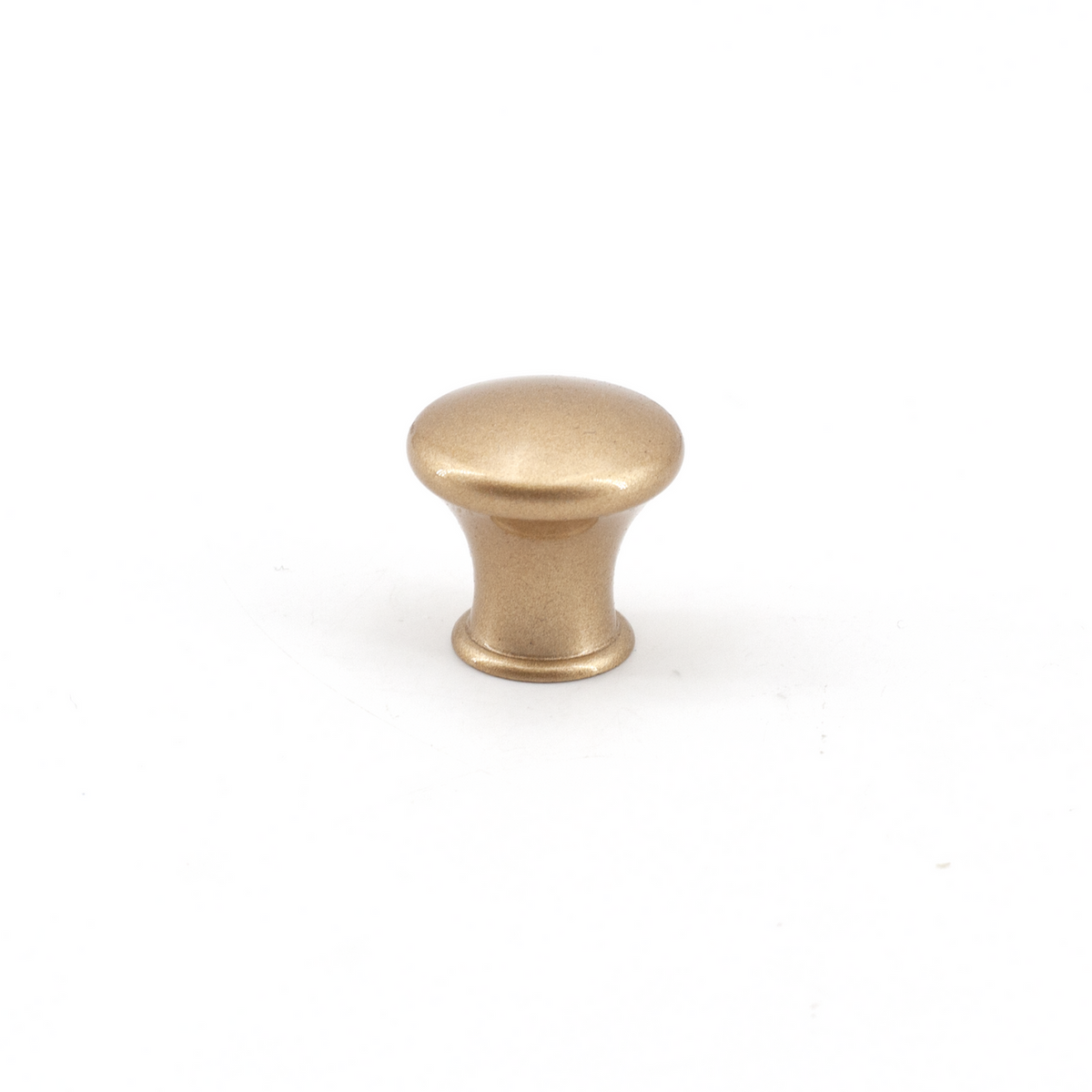 Sugatsune KK-T24SSG: 24mm Classic Round Cabinet Knob - Satin Gold