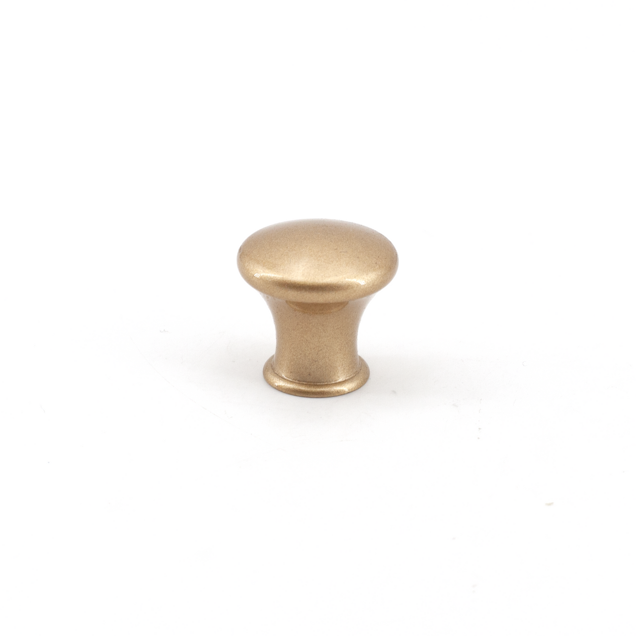 Sugatsune KK-T24SSG: 24mm Classic Round Cabinet Knob - Satin Gold