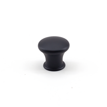 Sugatsune KK-T28BL: 28mm Classic Round Cabinet Knob - Black