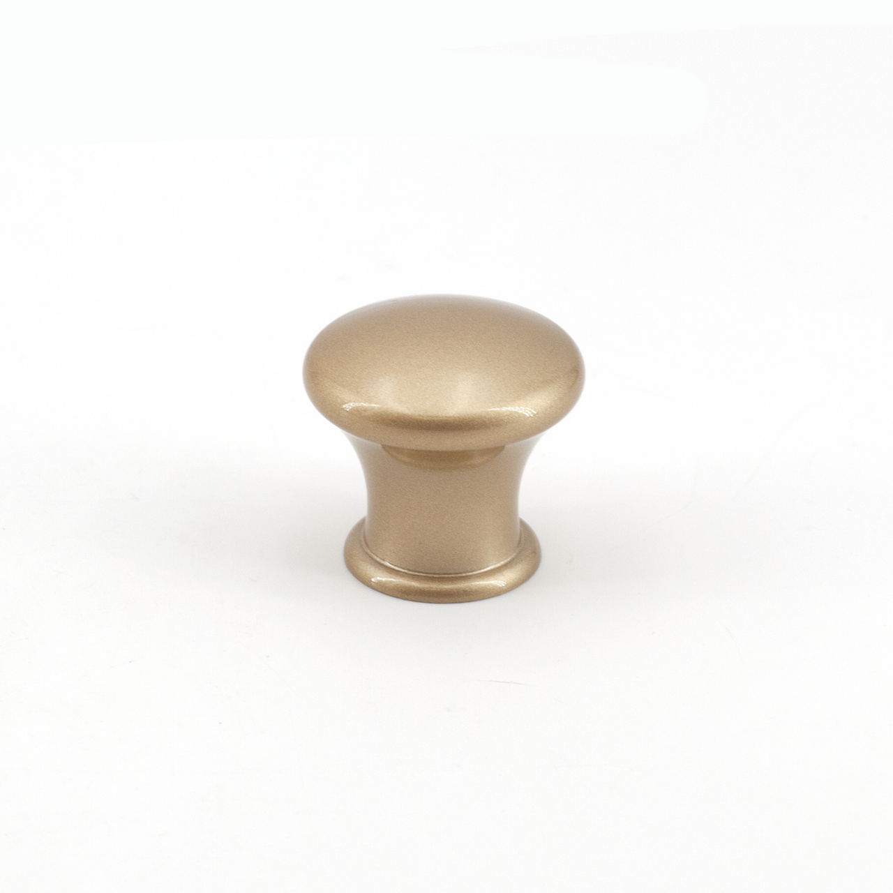 Sugatsune KK-T28SSG: 28mm Classic Round Cabinet Knob - Satin Gold