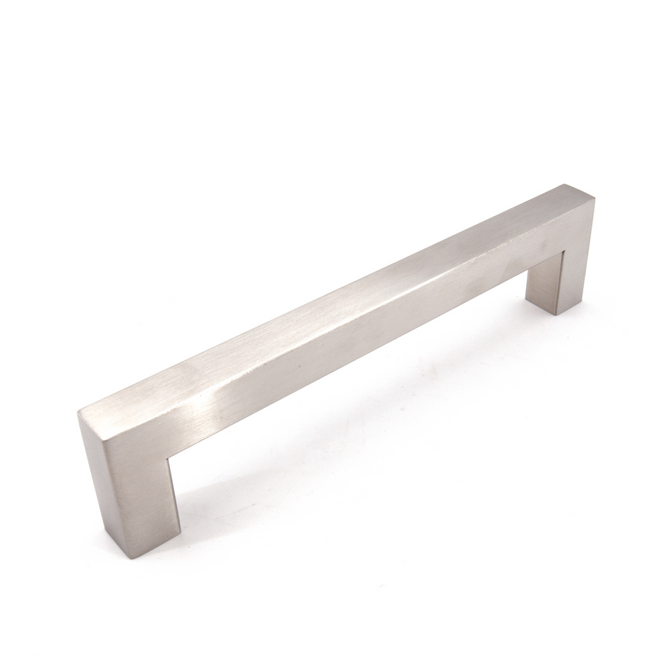 Sugatsune KPH-160: 160mm cc Square Bar Cabinet Pull - Satin Stainless Steel