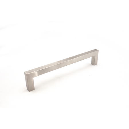 Sugatsune KPH-224: 224mm cc Square Bar Cabinet Pull - Satin Stainless Steel