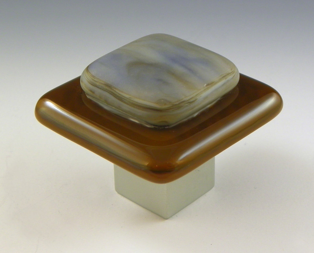 Grace White KS1: Kensington 1 Cabinet Knob - Brown