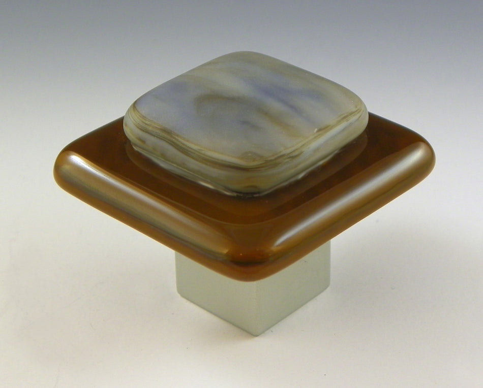 Grace White KS1: Kensington 1 Cabinet Knob - Brown