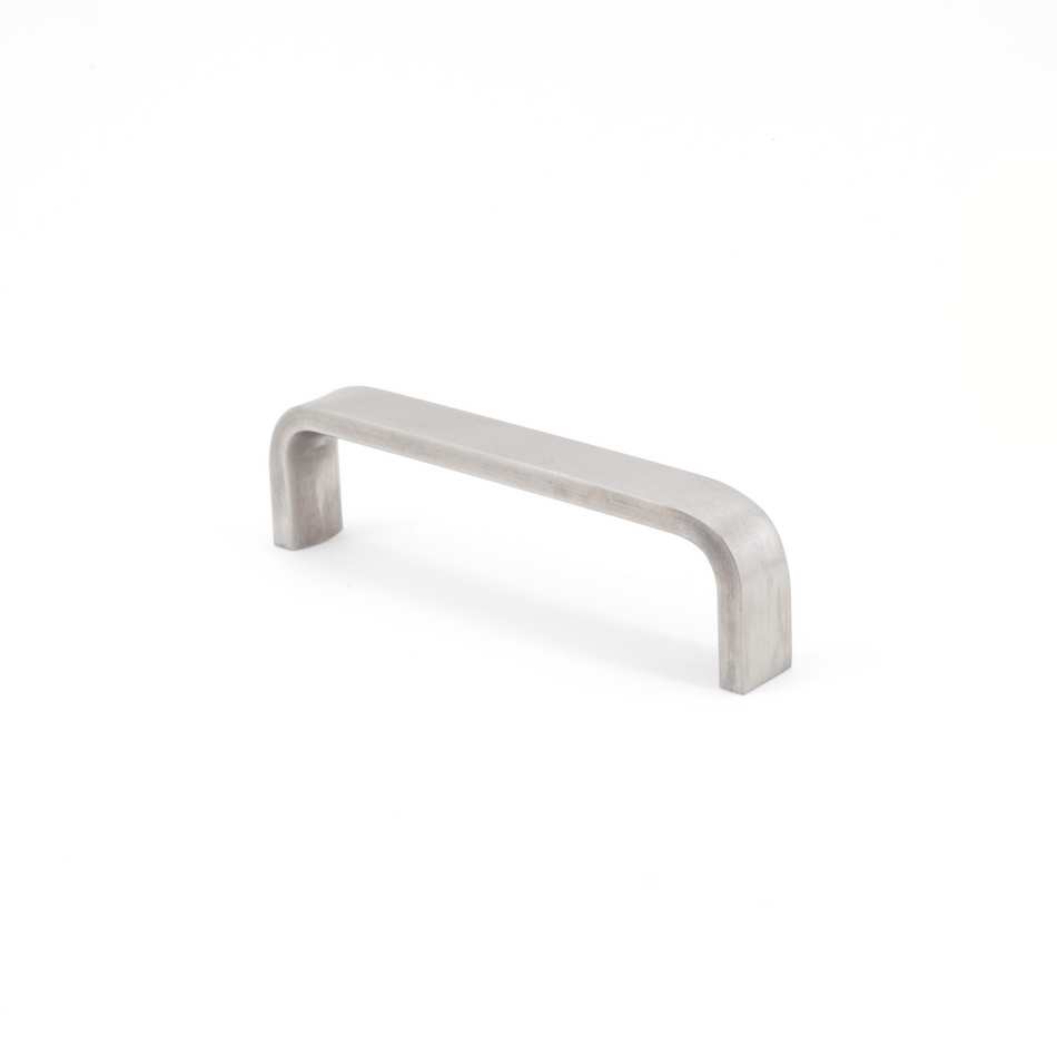 Sugatsune KS-430/S: 3" cc D-Handle  Cabinet Pull - Satin Stainless Steel