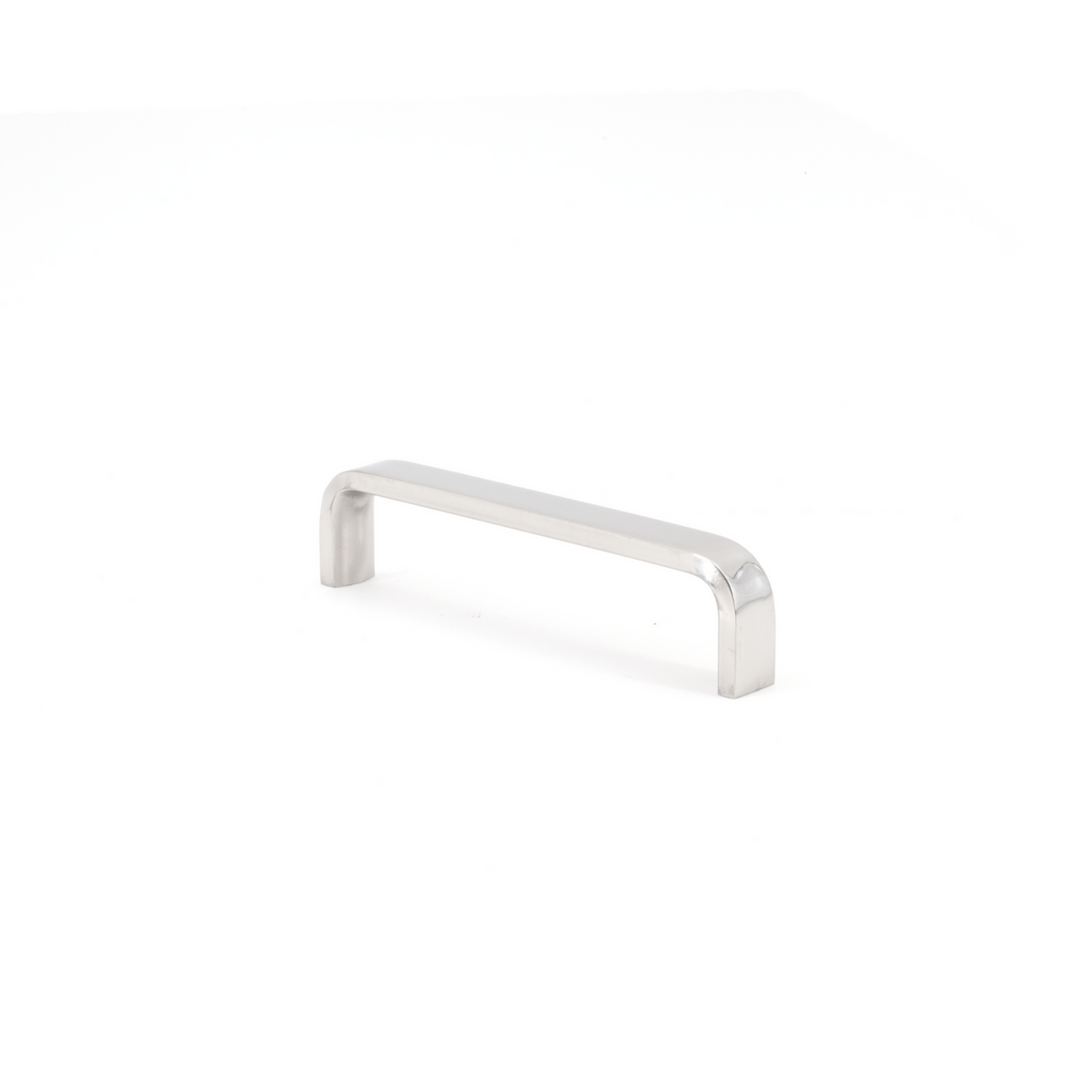 Sugatsune KS-435/M: 3-1/2" cc D-Handle Cabinet Pull - Mirror Stainless Steel