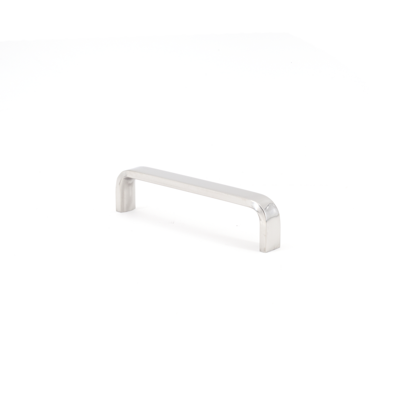 Sugatsune KS-435/M: 3-1/2" cc D-Handle Cabinet Pull - Mirror Stainless Steel