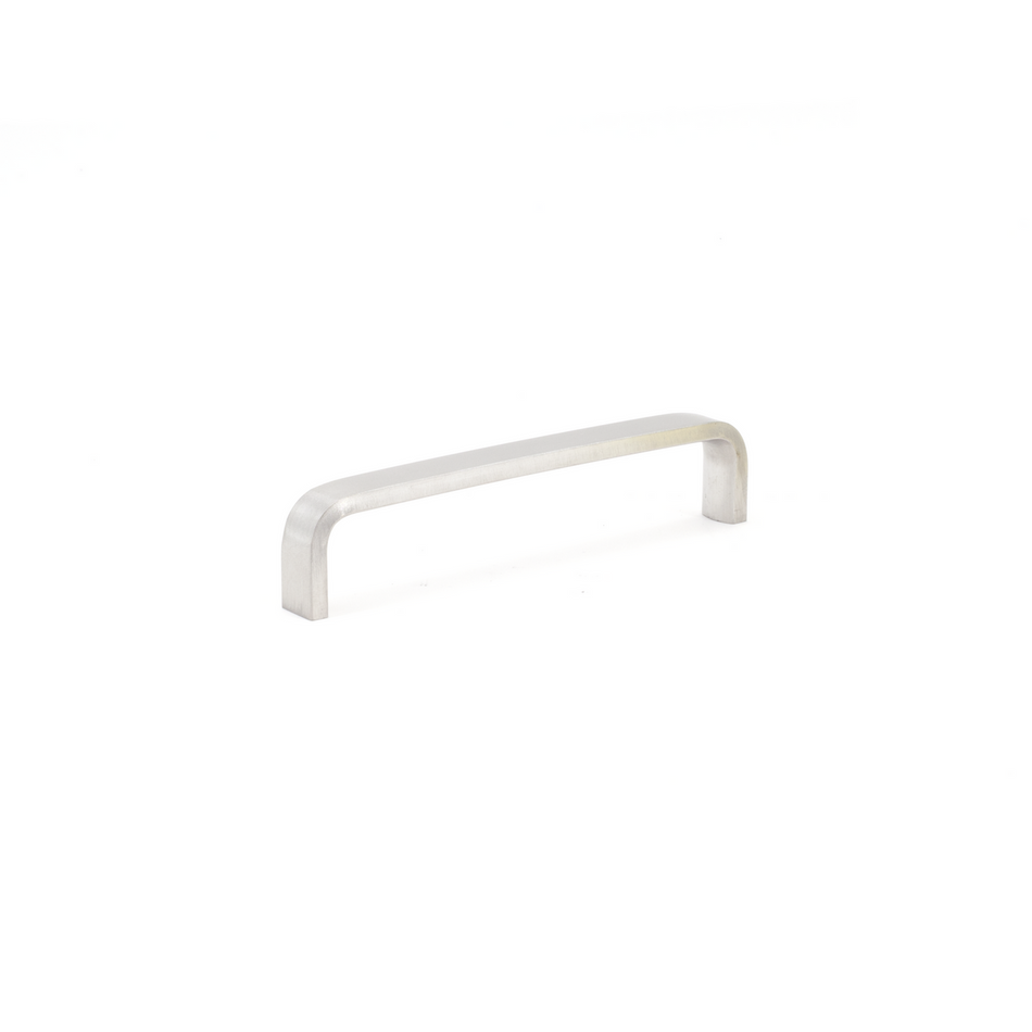 Sugatsune KS-440/S: 4" cc D-Handle Cabinet Pull - Satin Stainles Steel